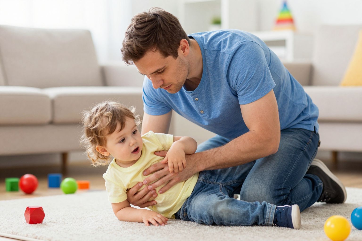 Heimlich-fogás segíthet a fulladás megelőzésében nagyobb gyermekeknél.