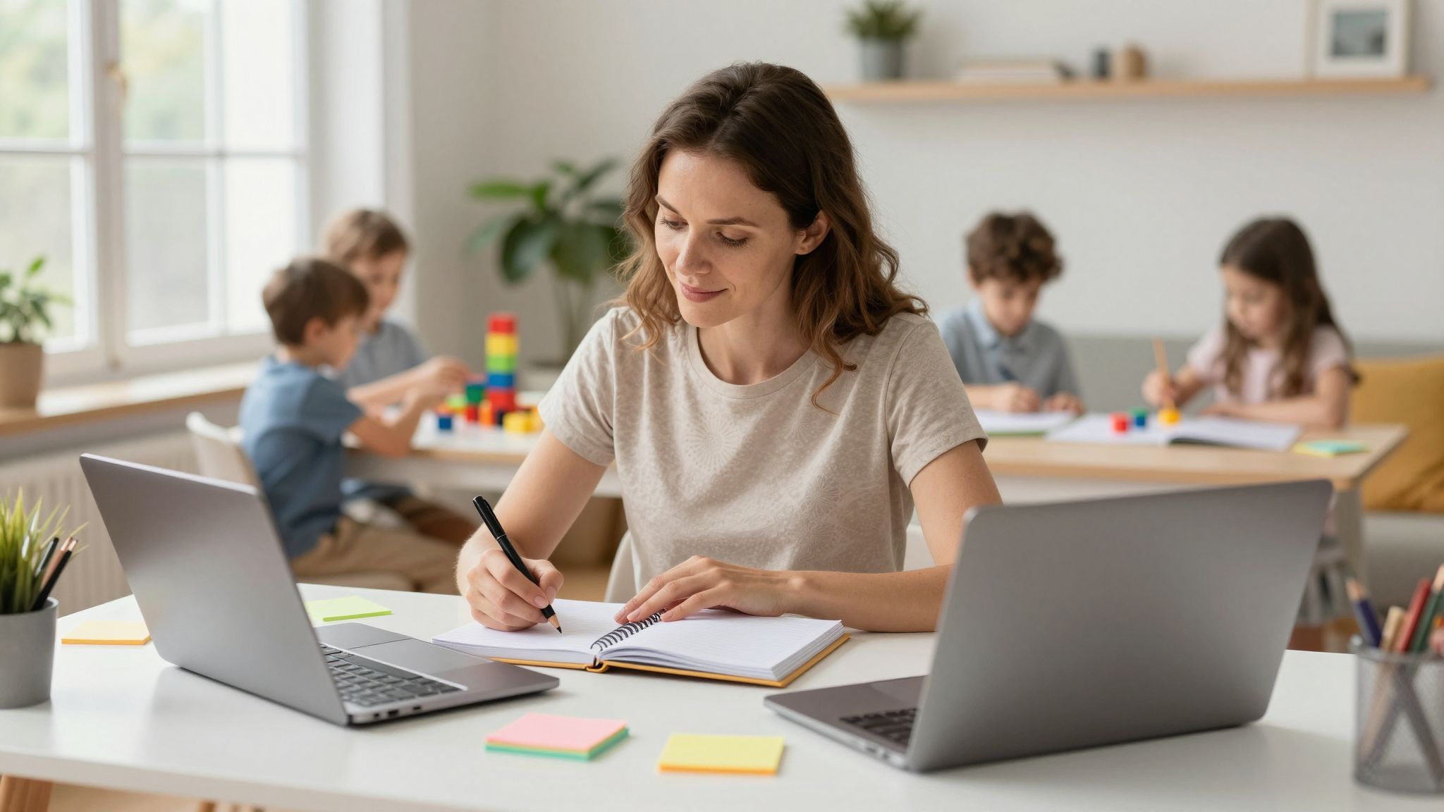 Hatékony időgazdálkodás csökkenti a stresszt és javítja a jólétet.