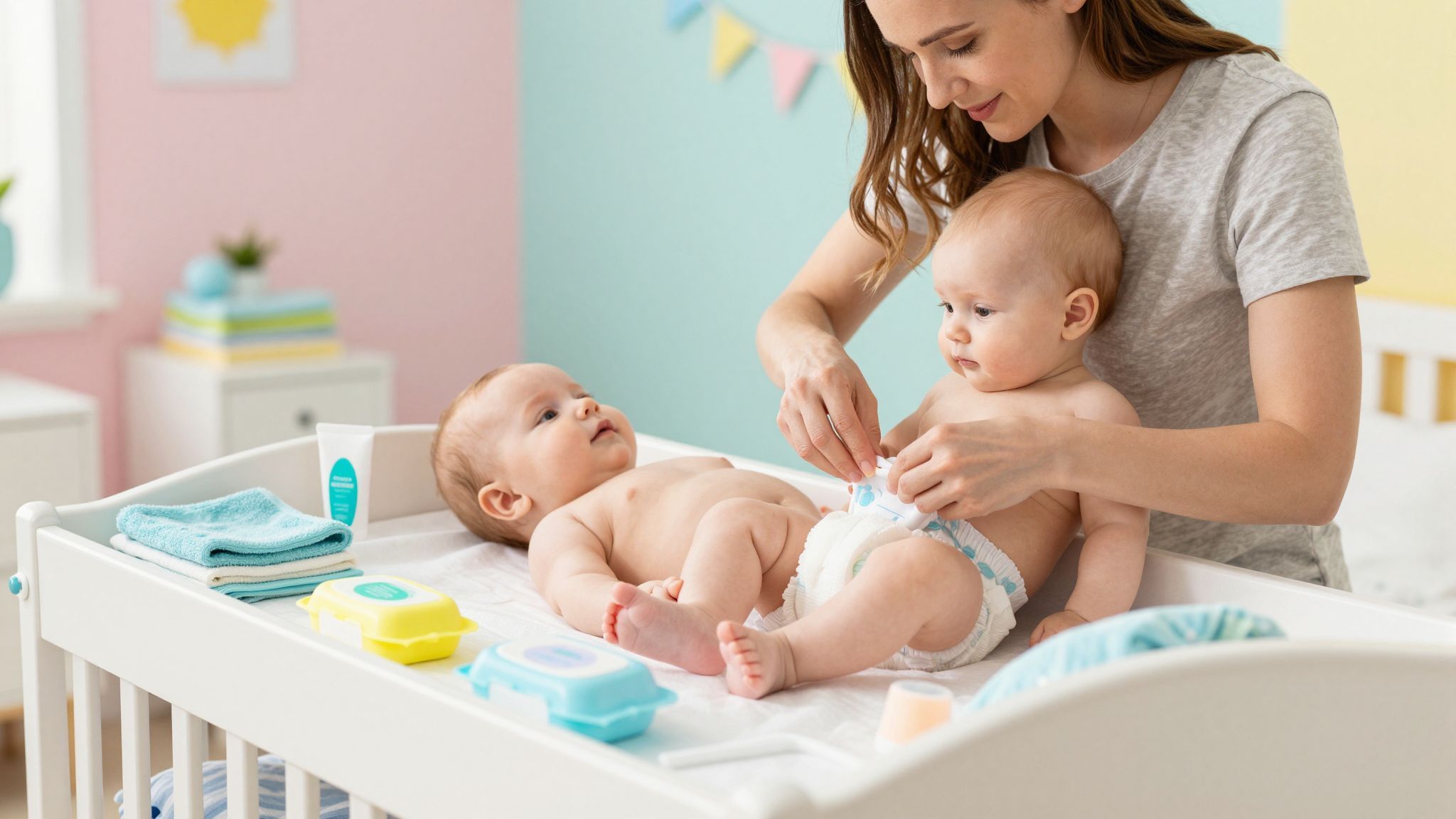 A pelenkázás során a bőr légzése kulcsfontosságú.