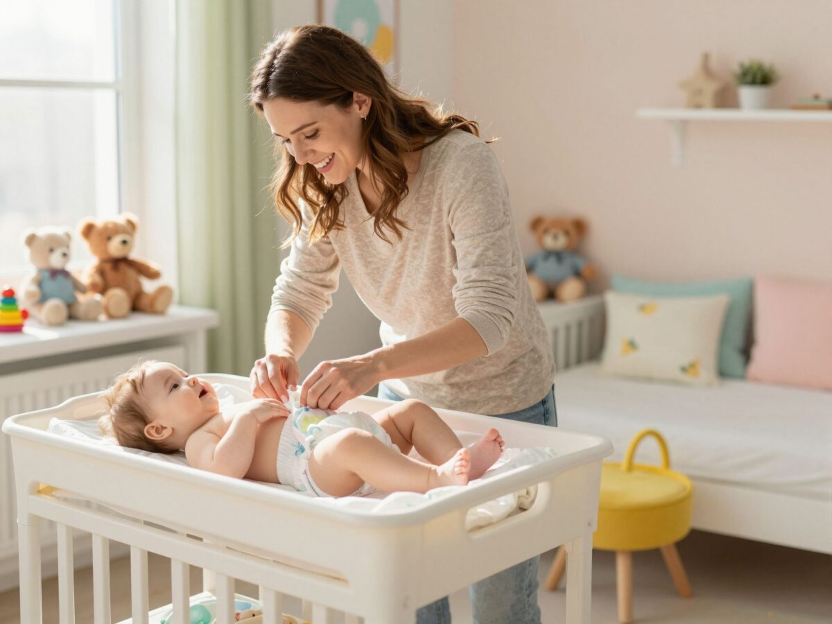 Pelenkázási útmutató lányos anyukáknak: hogyan csináld helyesen?