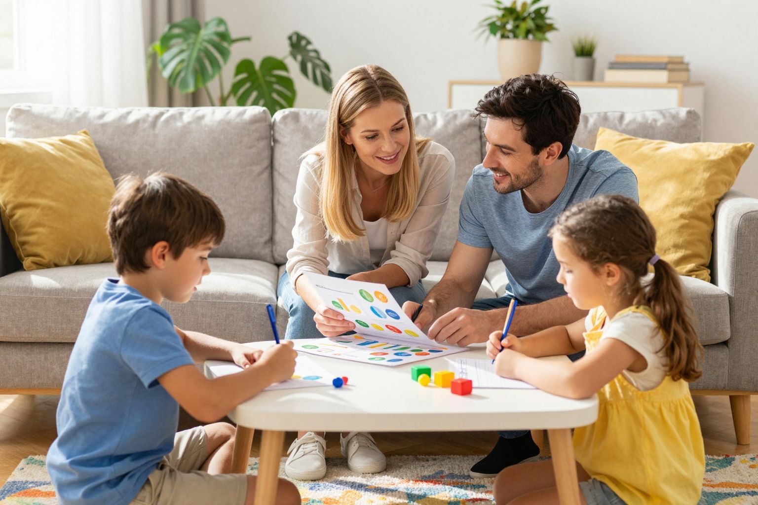 A tudatos pénzügyi tervezés erősíti a gyermekek jövőbeli sikerét.