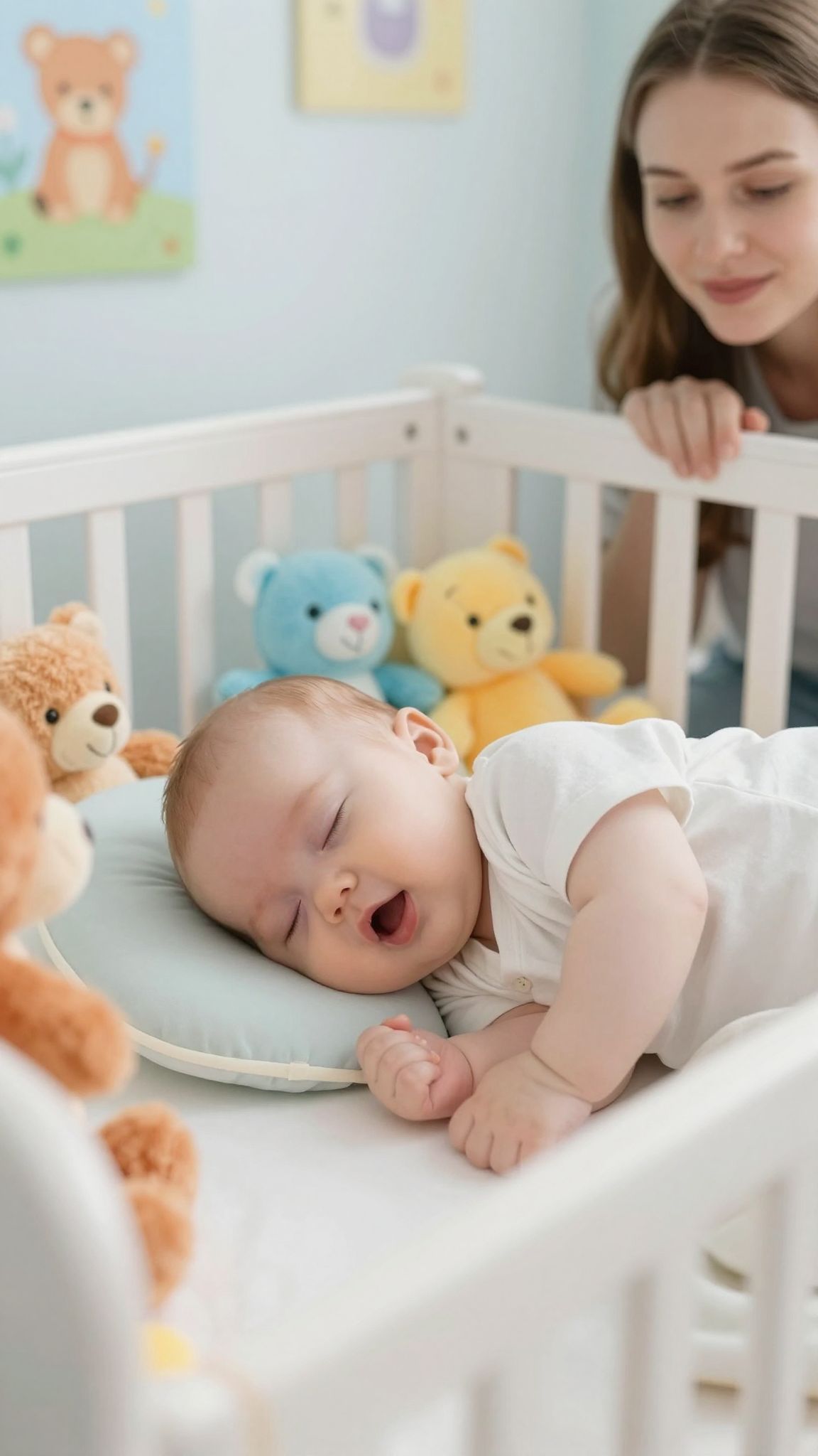 A szülői aggodalom csökkentheti a baba alvásproblémáit.