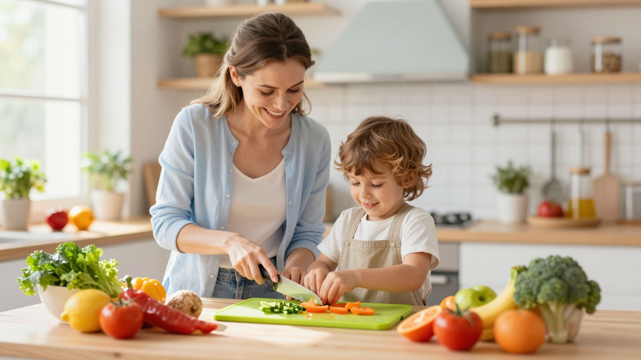 A napi étkezési rutin segíti a gyermek fejlődését.