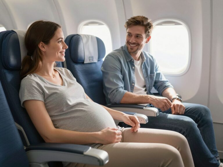 Repülés terhesség alatt: orvosi ajánlások, biztosítás és kényelem