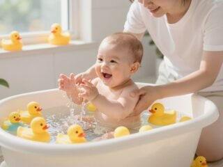 Segítség, utál fürdeni a babám! Tippek a fürdetési hiszti ellen