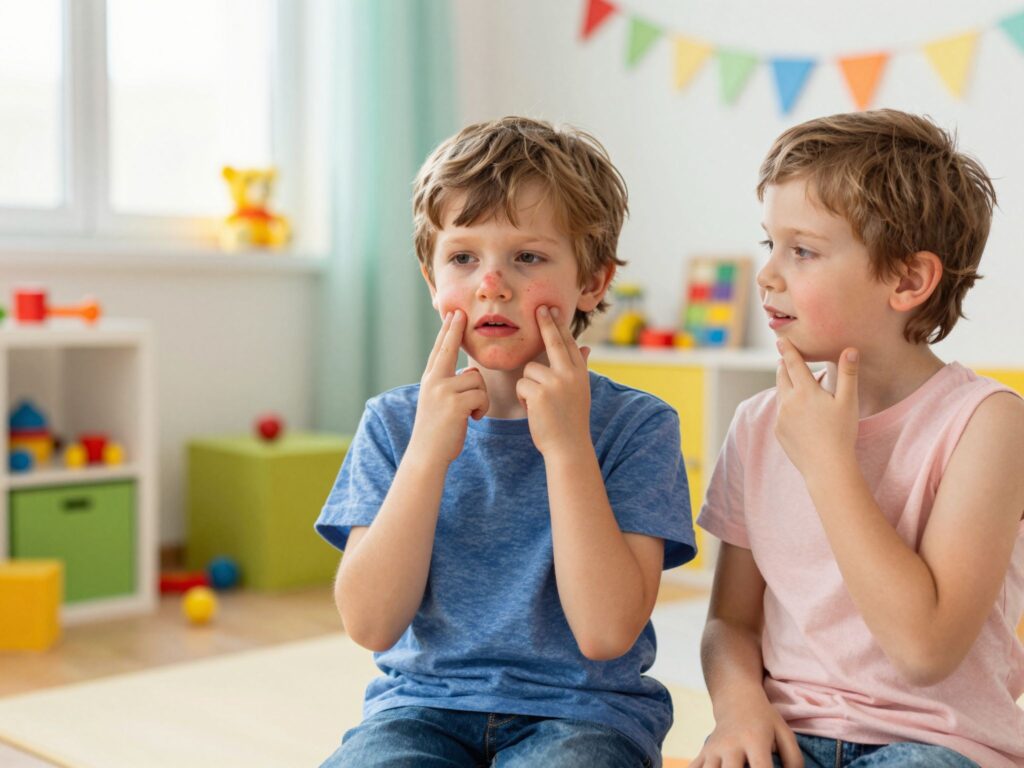 Skarlát és lepkehimlő gyerekeknél: hogyan különböztesd meg és mit tegyél