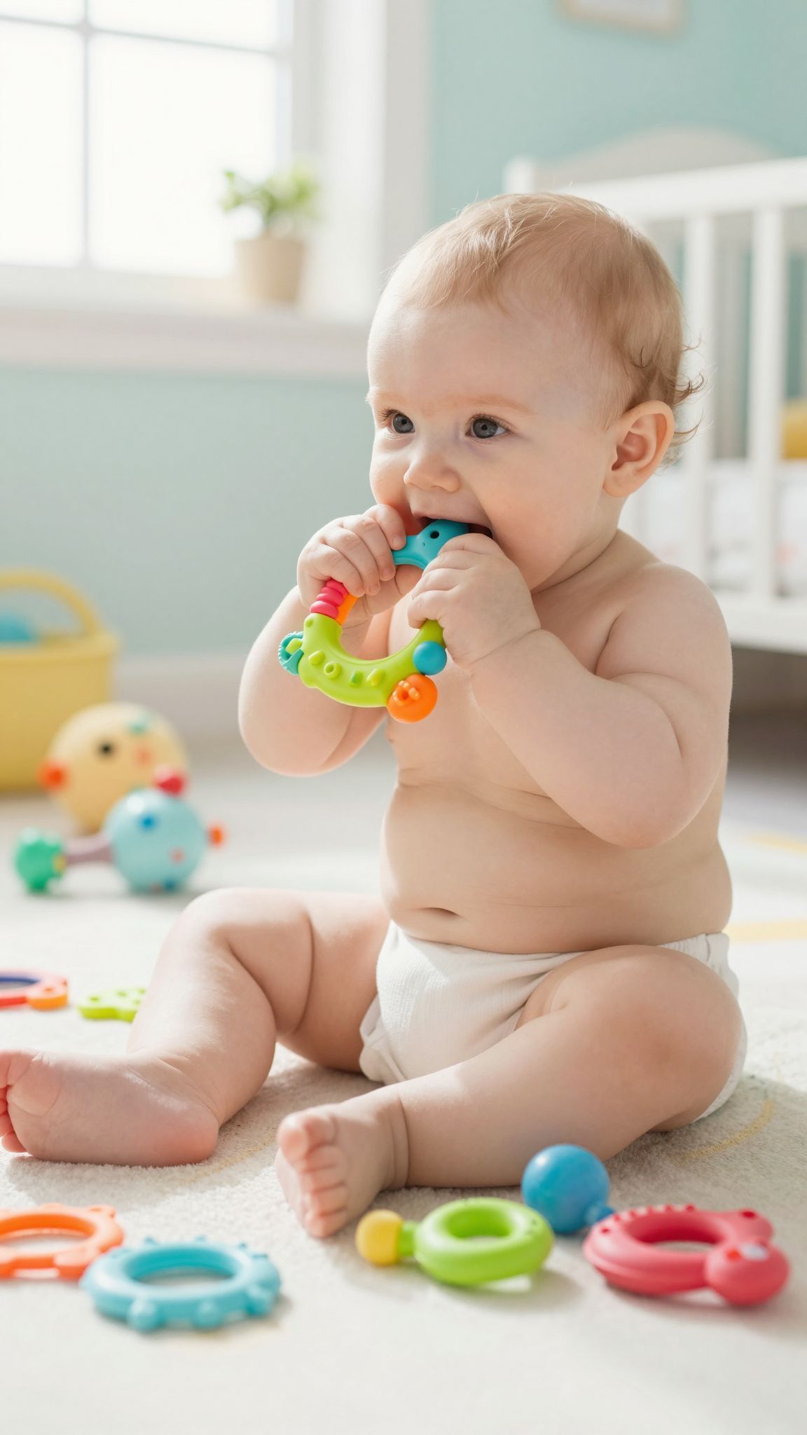 A hűtő hatású rágókák enyhítik a fogzási fájdalmat.