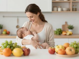Szoptatási diéta: mely ételek okozhatnak hasfájást a babának?