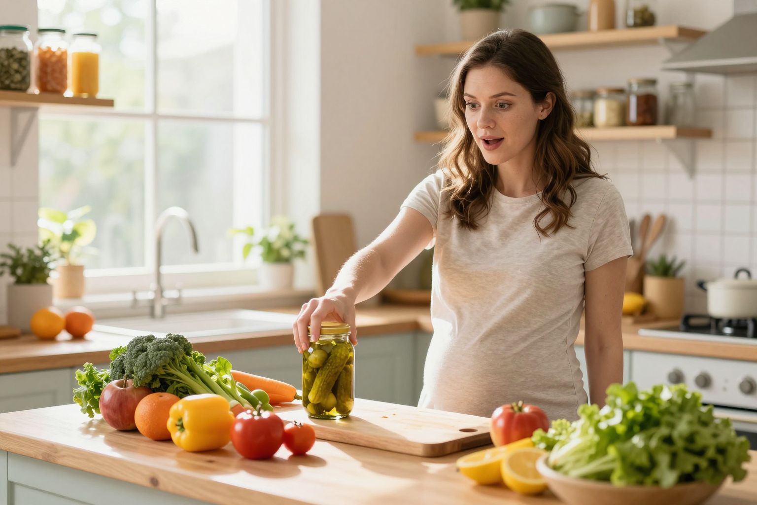 A savanyú uborka terhesség alatt gyakori kívánalom evolúciós okok miatt.