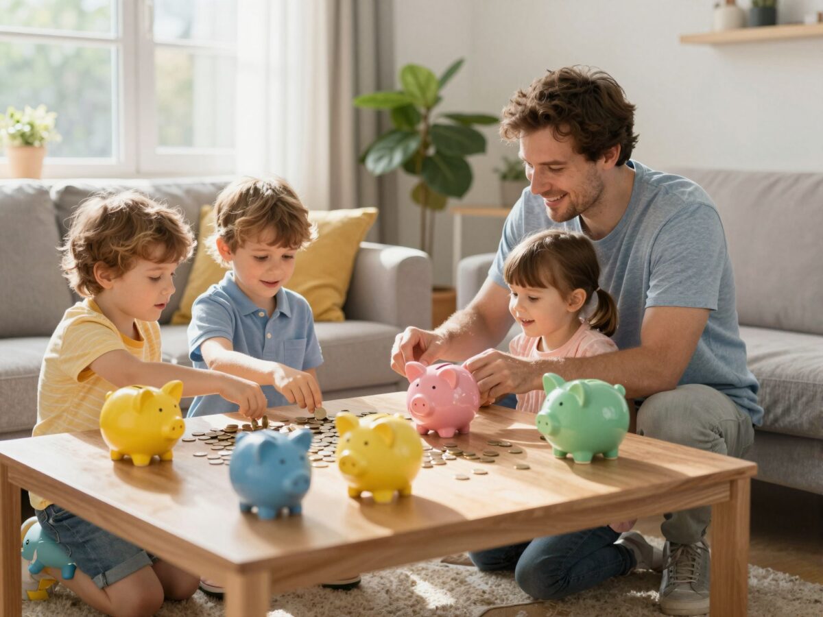 Zsebpénz, spórolás, befektetés: praktikus útmutató a gyermekek pénzügyi tudatosságához