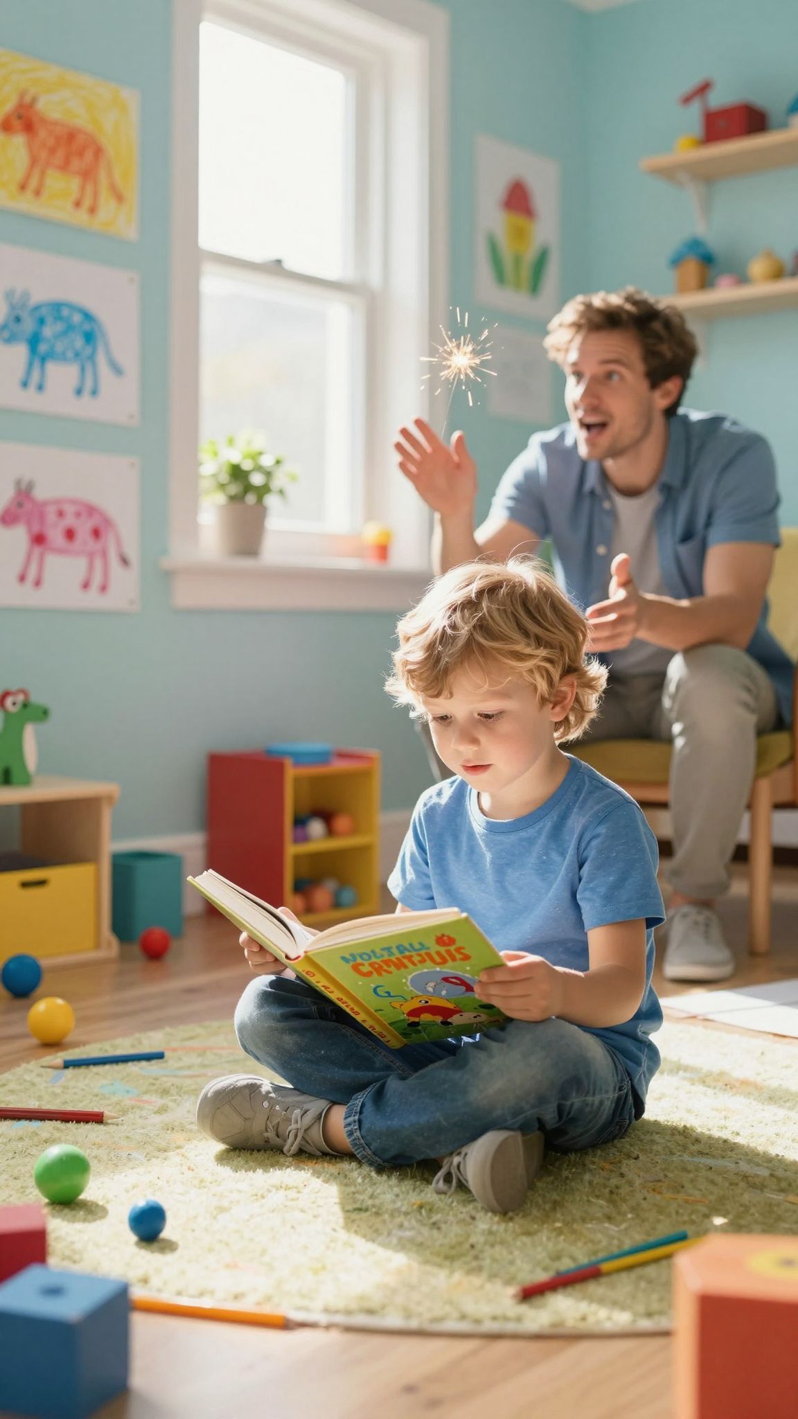 A mesélés serkenti a gyermek kreatív képzelőerejét.