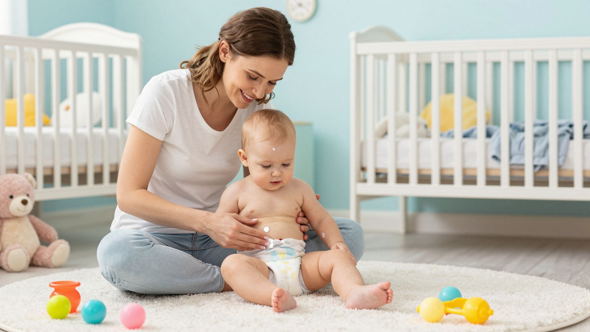 A pelenkakiütés nem csak a nedvességtől alakul ki.