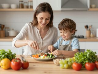 A helyes ételporciók titka: Se túl sokat, se túl keveset ne adj a gyereknek