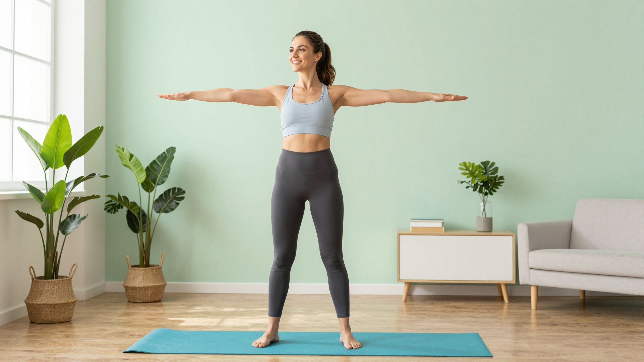 A helyes testtartás segíti a hasi izmok regenerálódását.