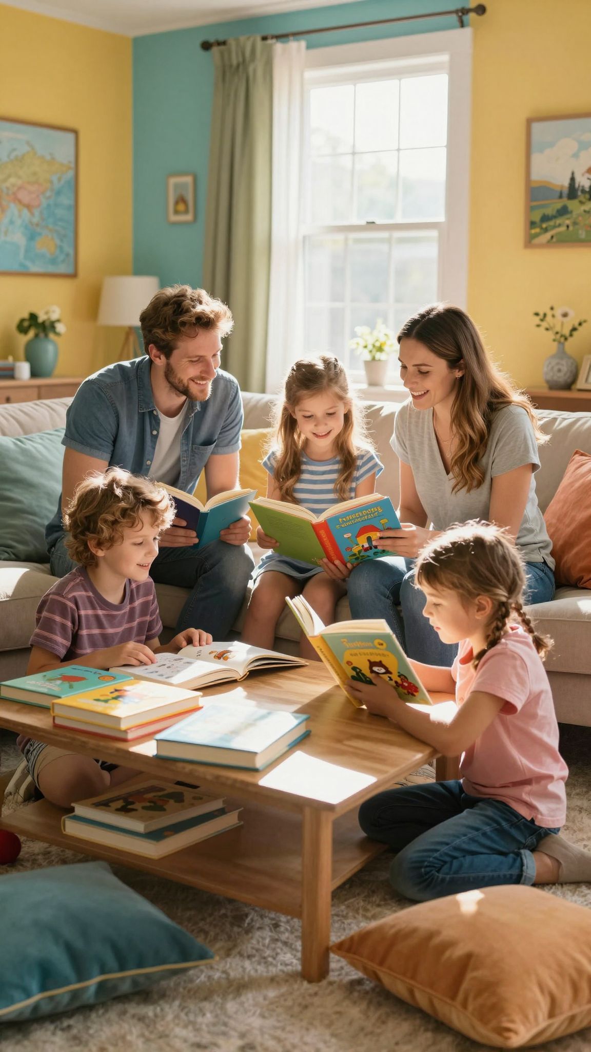 A közös olvasás erősíti a családi kötelékeket.