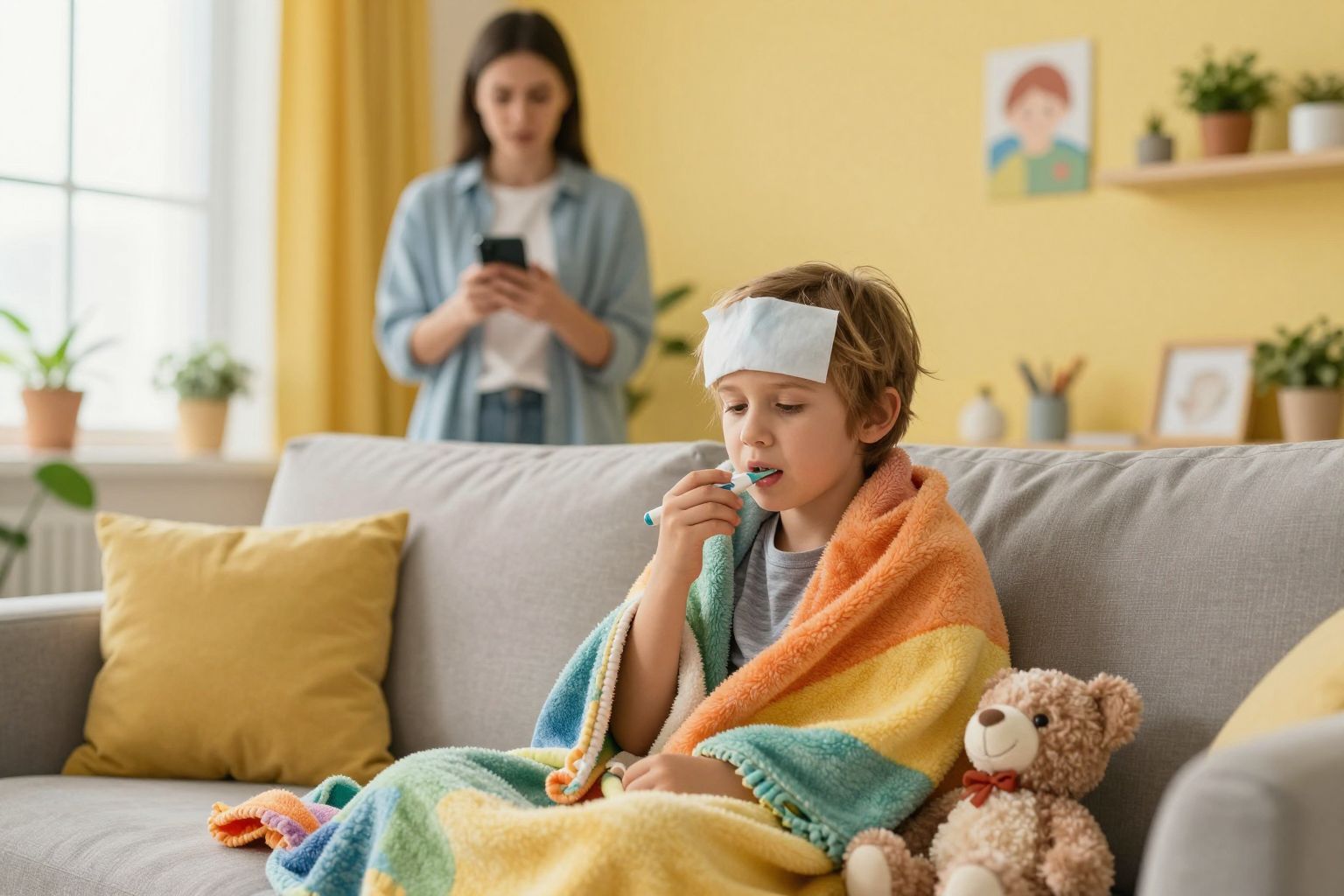 A lázgörcs gyakori jelenség, de ritkán okoz maradandó károsodást.