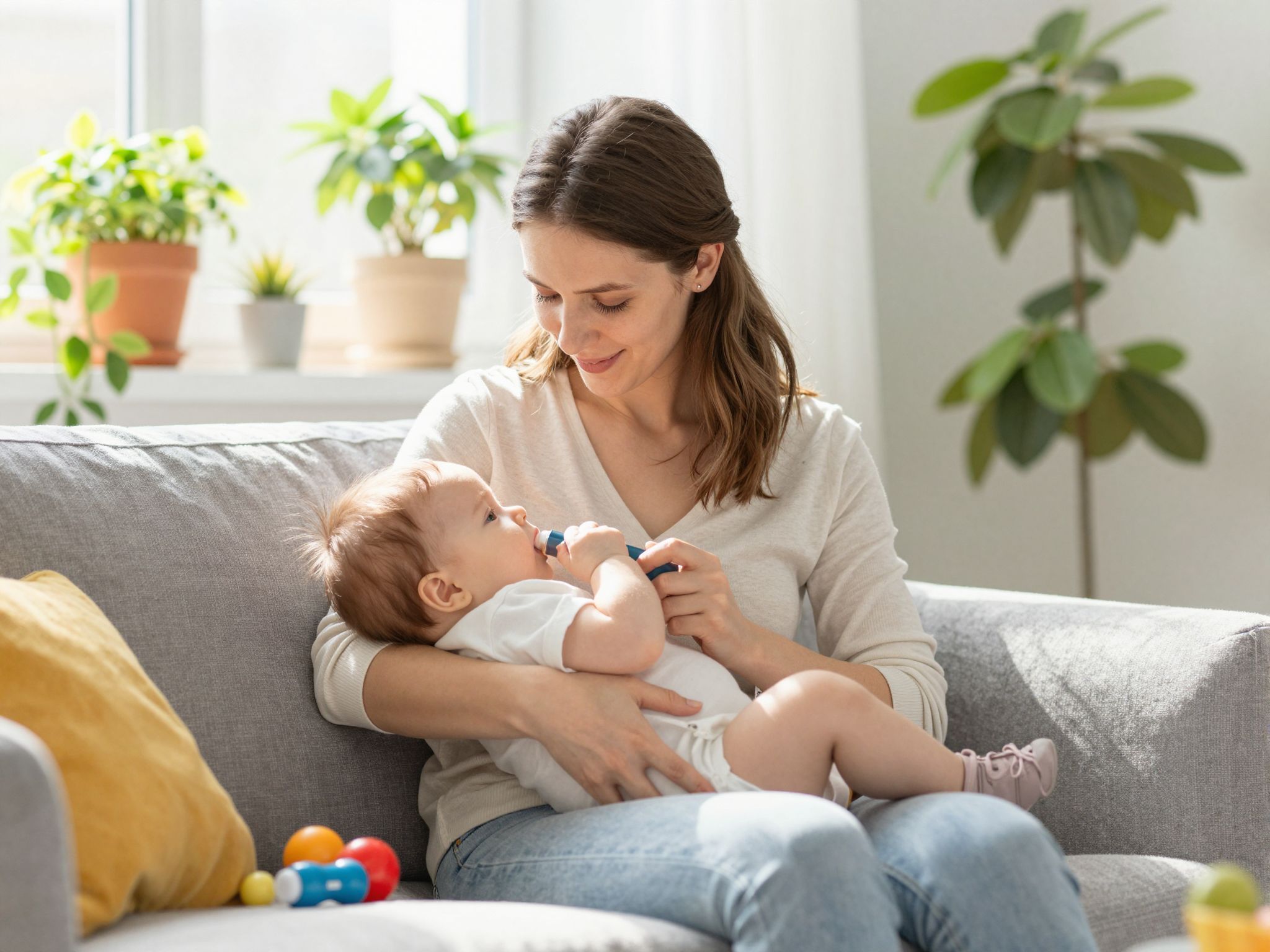 A szoptatás csökkentheti a légúti fertőzések kockázatát.