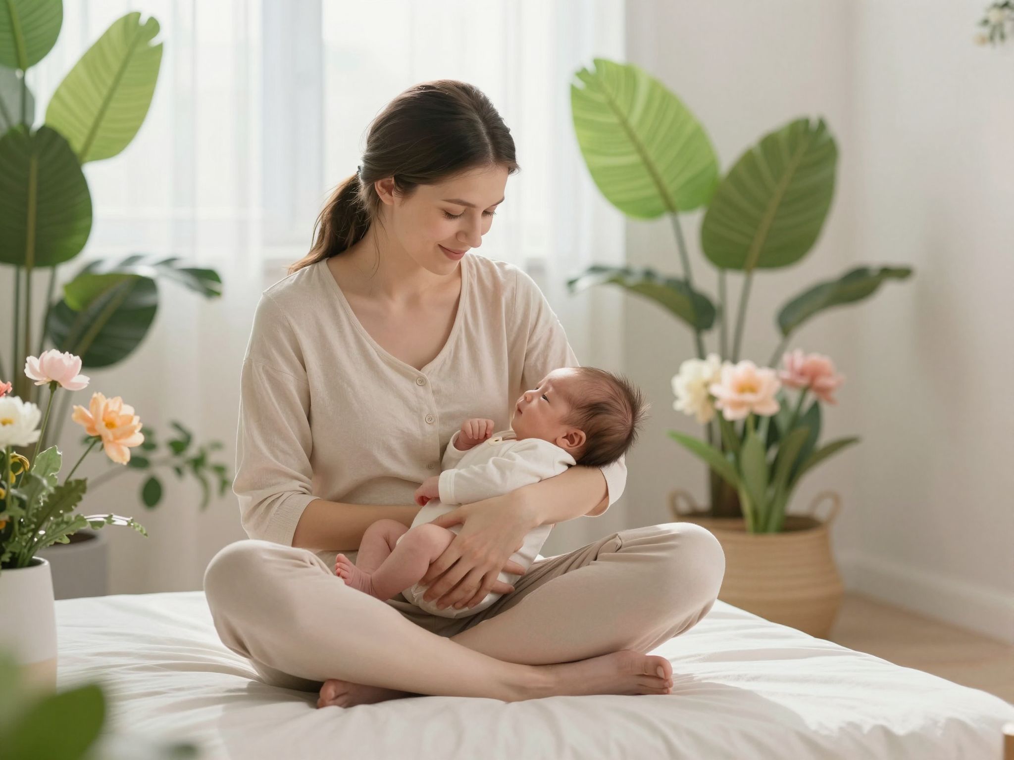 A lótusz szülés segíti a baba természetes átmenetét.