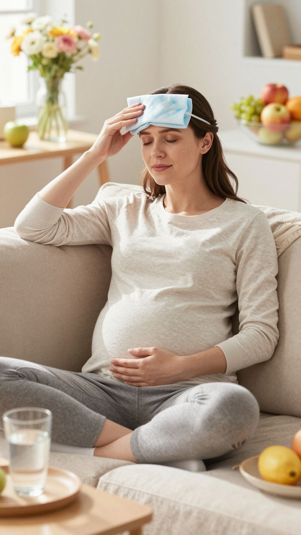 A magas láz hűtéséhez használj langyos vízes borogatást.