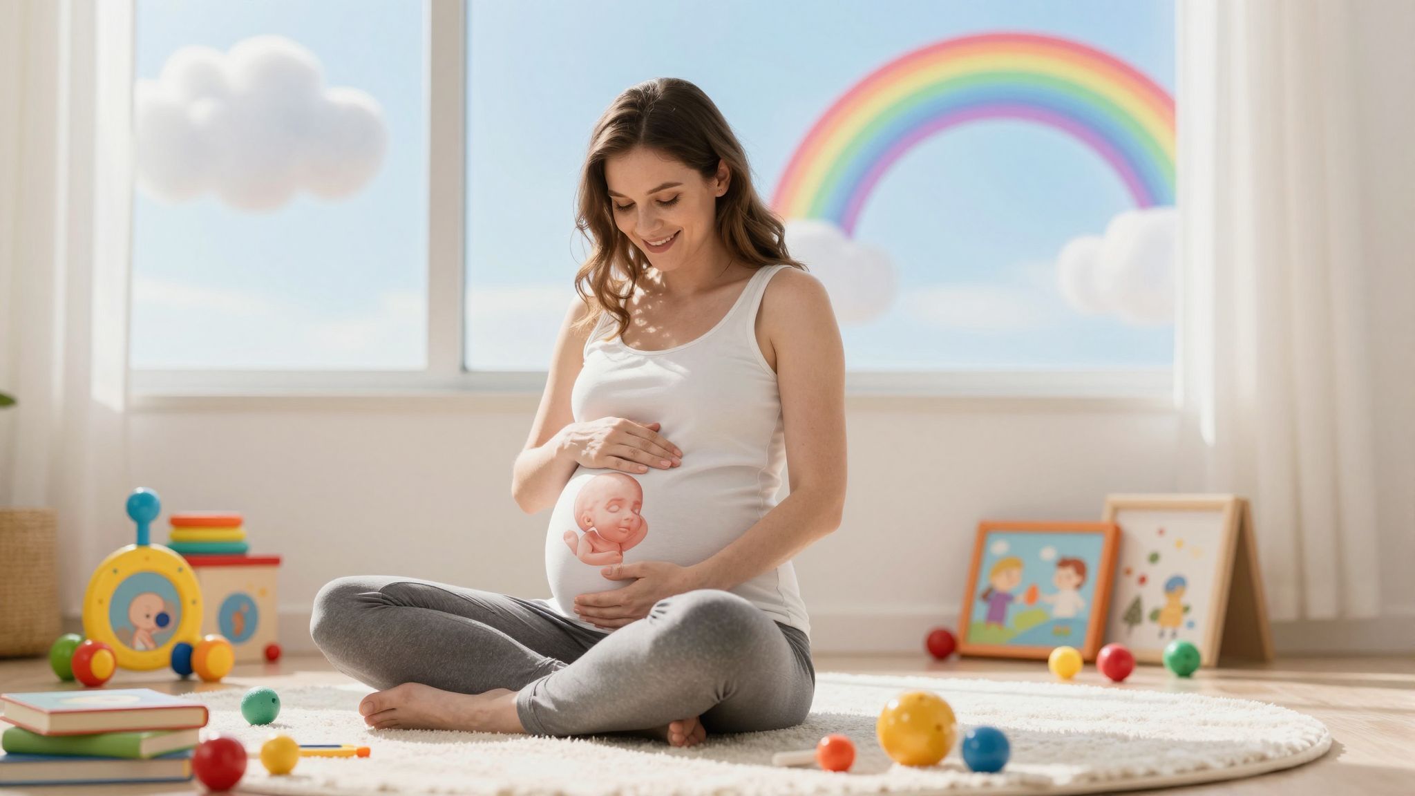 A magzat már a méhben is érzékeli anyja hangját.