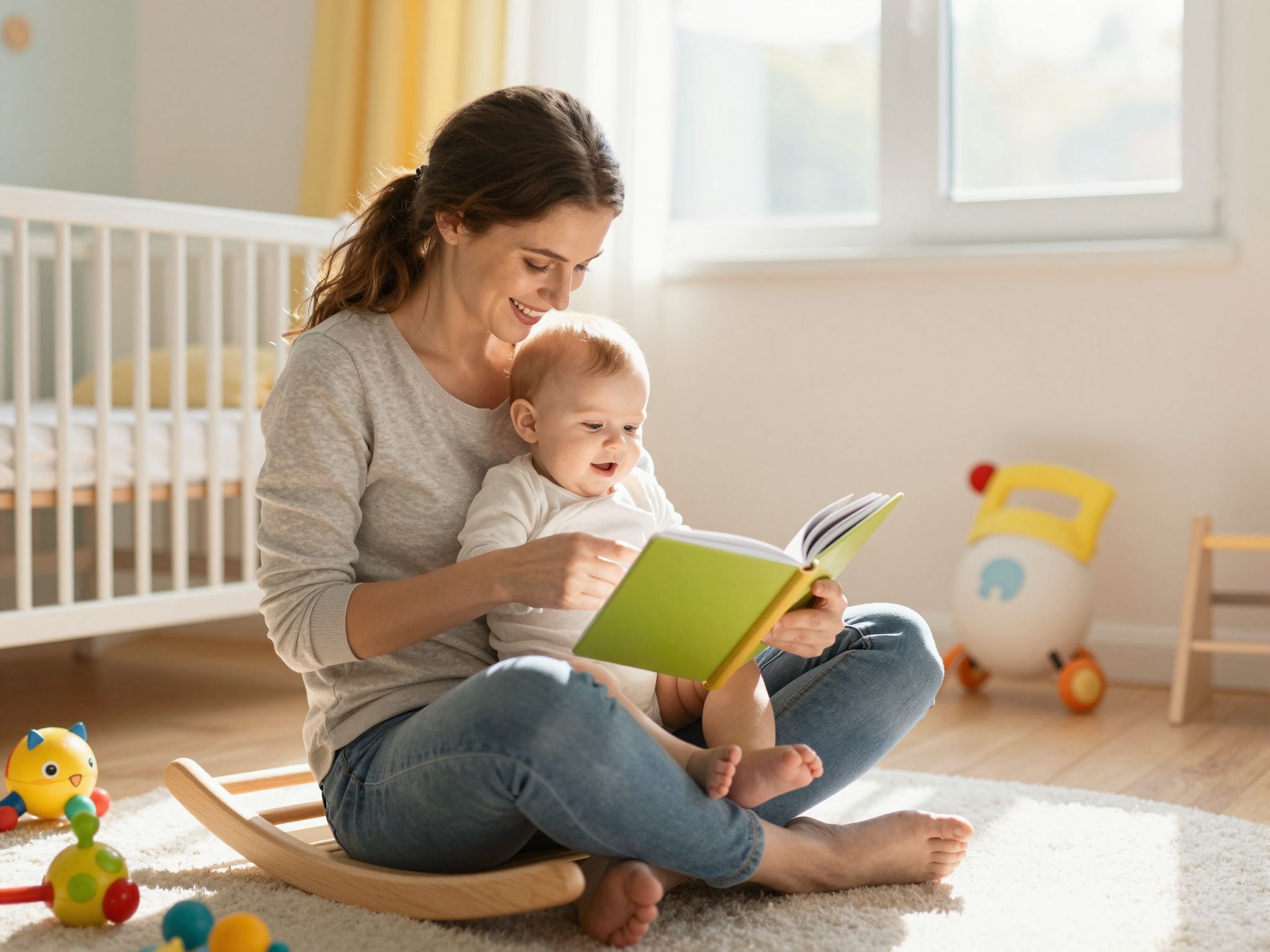 A napi rutin megerősíti a baba és anya kapcsolatát.