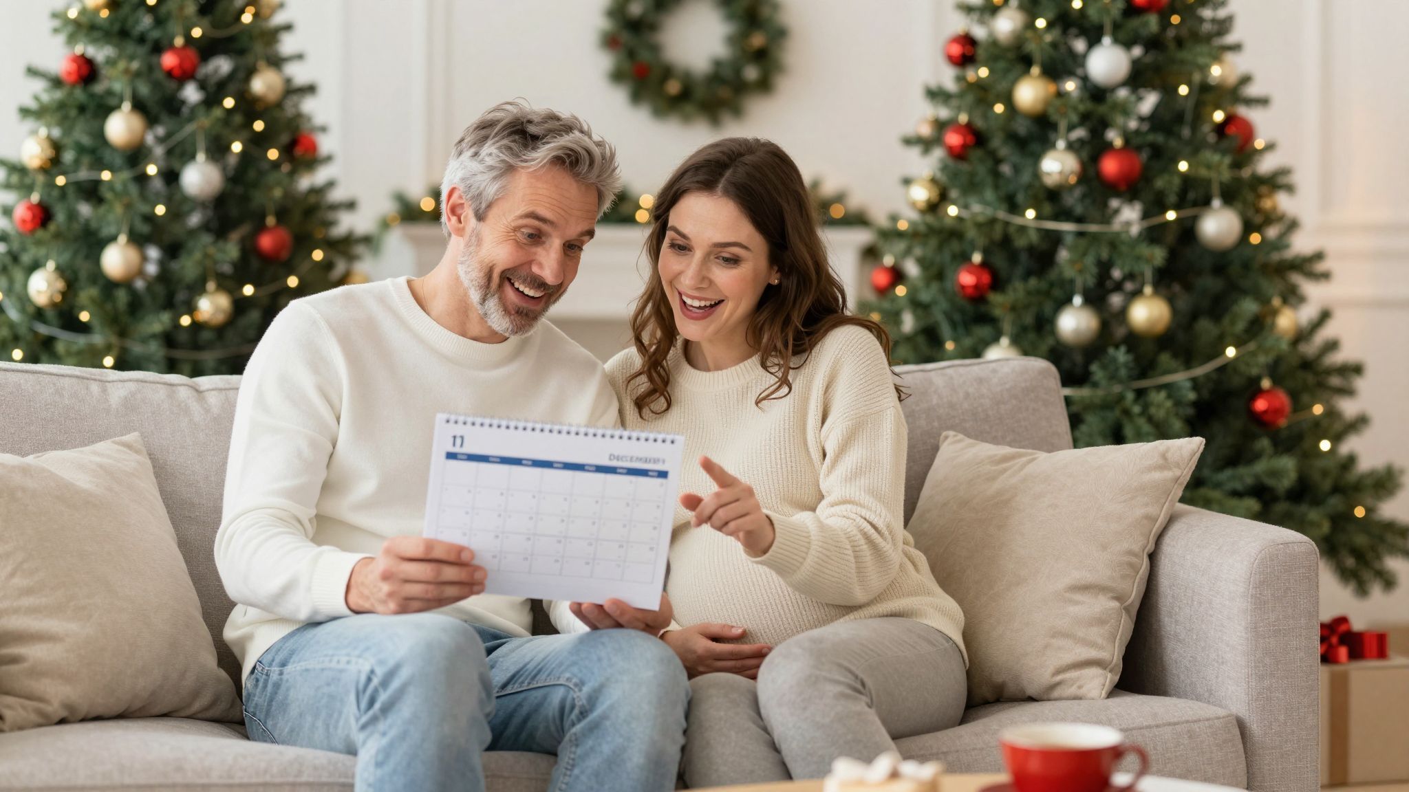 A partner támogatása kulcsfontosságú a stresszmentes felkészüléshez.