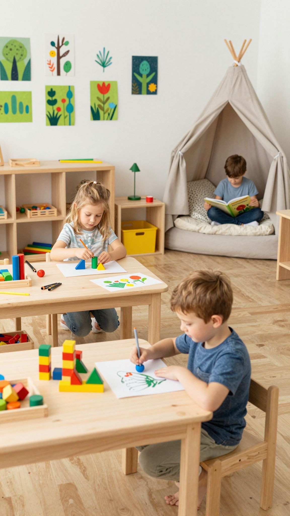 A Montessori és Waldorf módszerek egyedi megközelítést kínálnak.