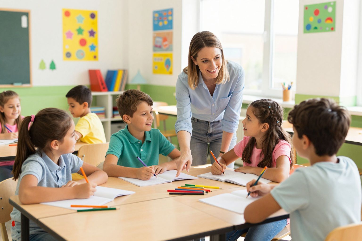 A pedagógusokkal való együttműködés erősíti a gyerekek fejlődését.
