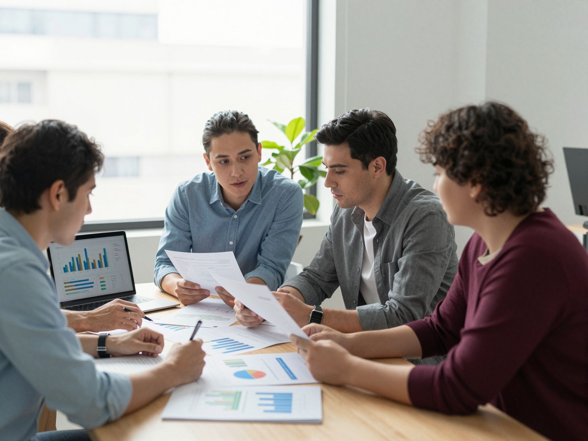 A számok elemzése segít a családi cég jövőjének megértésében.