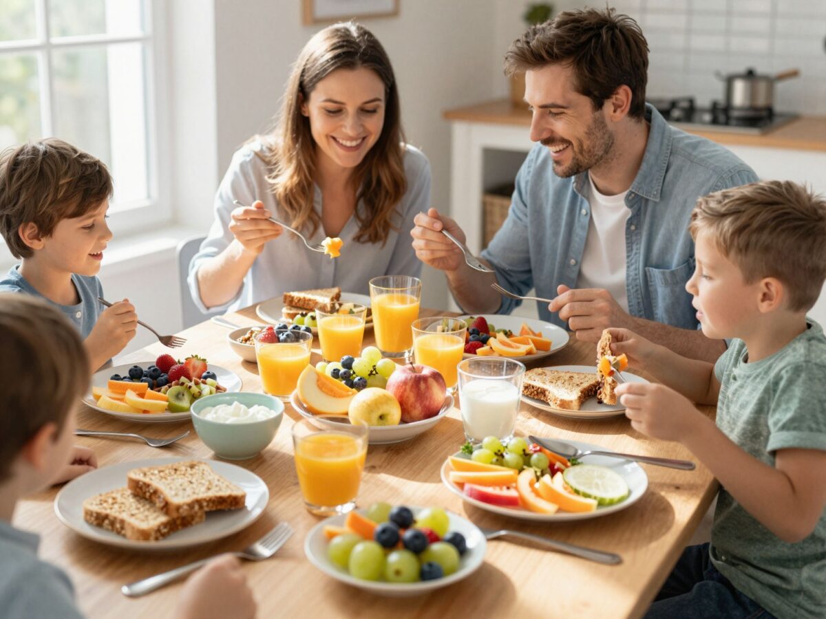 A reggeli fontossága a gyermekkori elhízás megelőzésében