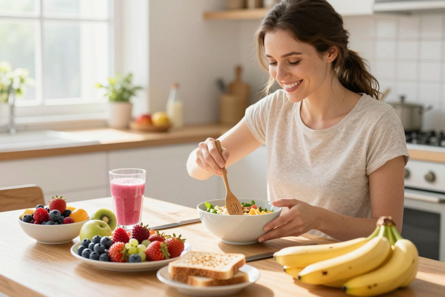 Reggeli: a babavárás lelki felkészülésének fontos része.