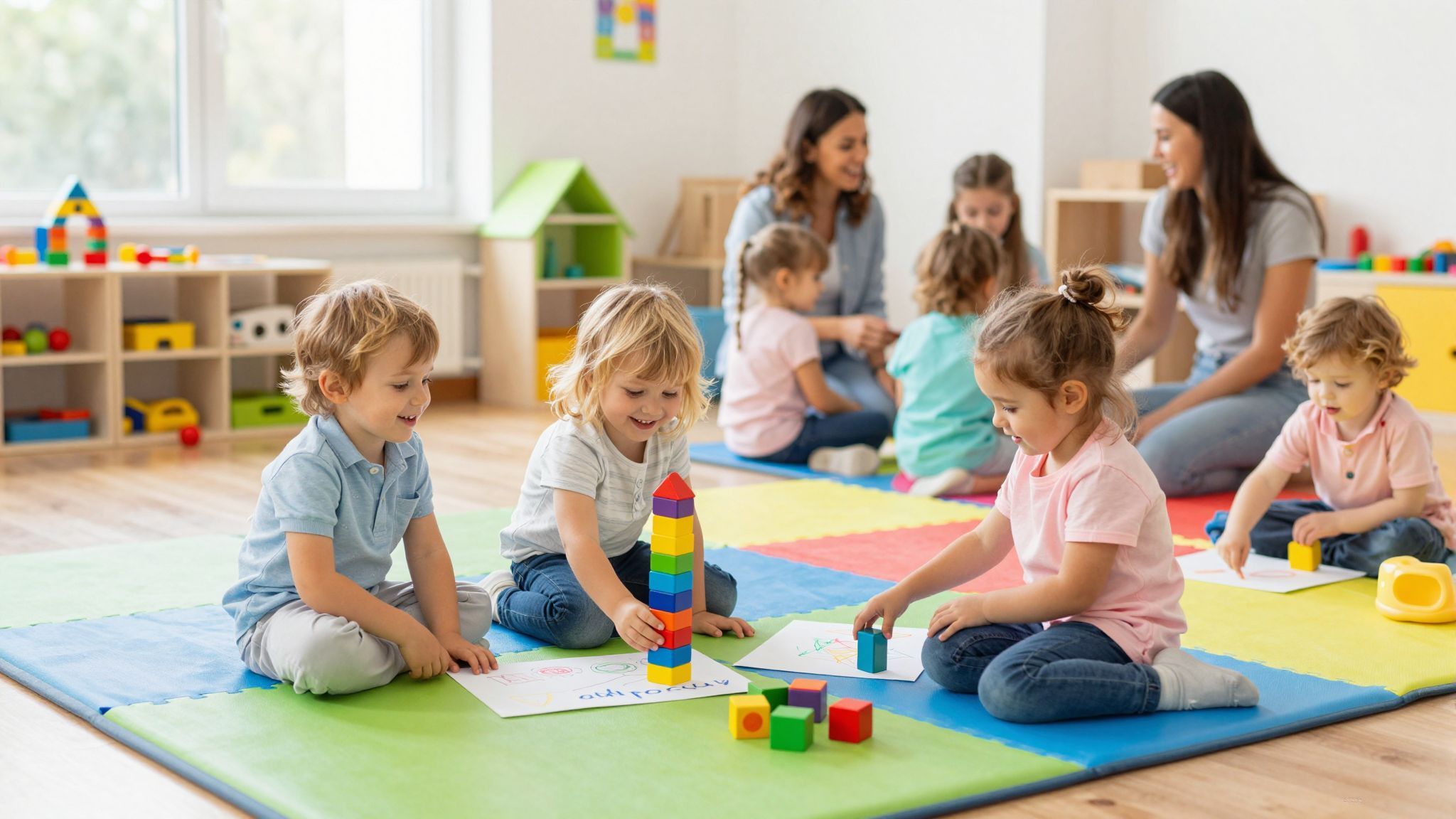 A személyzet empátiája kulcsfontosságú a gyermekek fejlődésében.