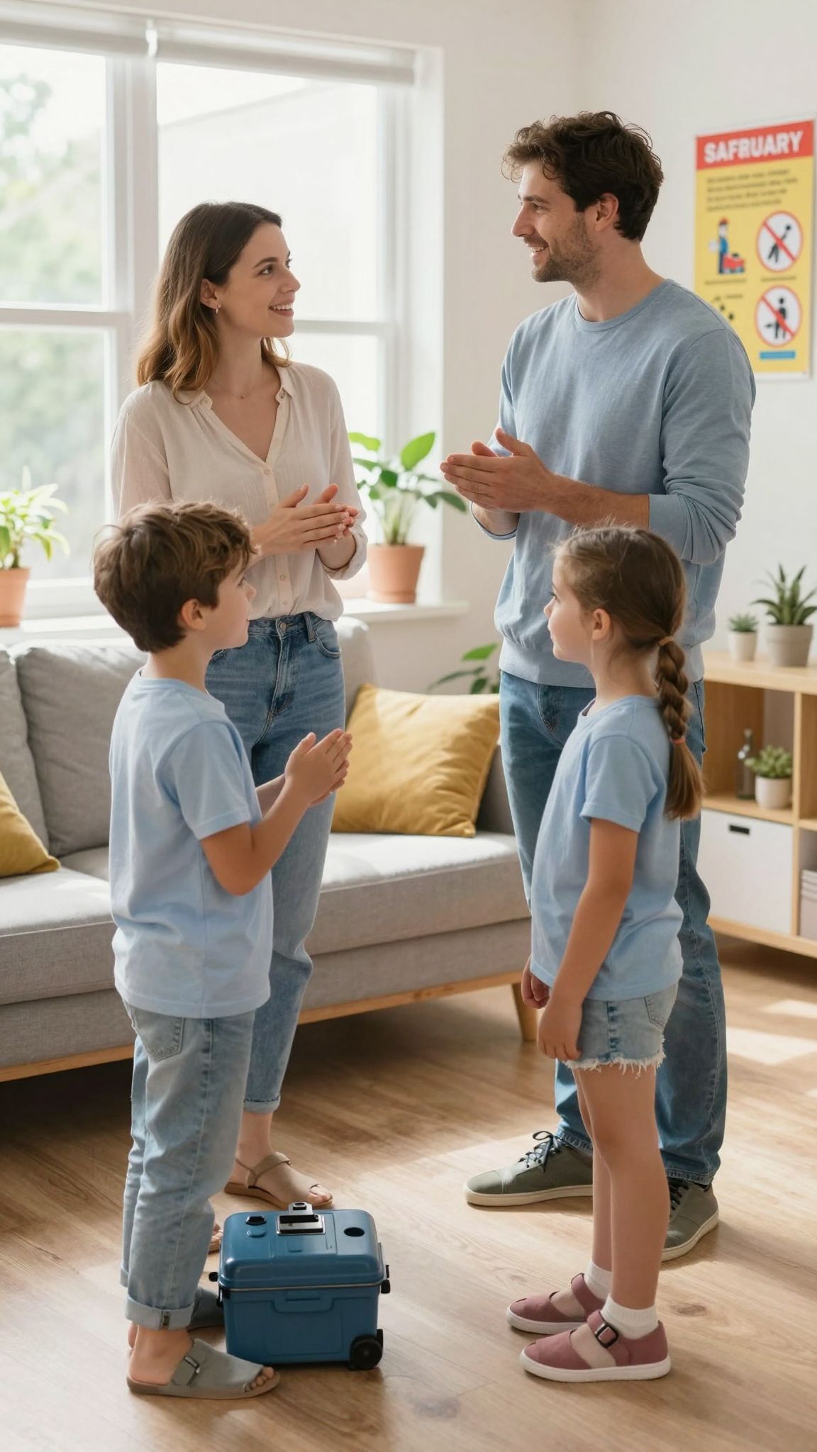 A szülők stresszkezelése kulcsfontosságú a hatékony felkészítéshez.