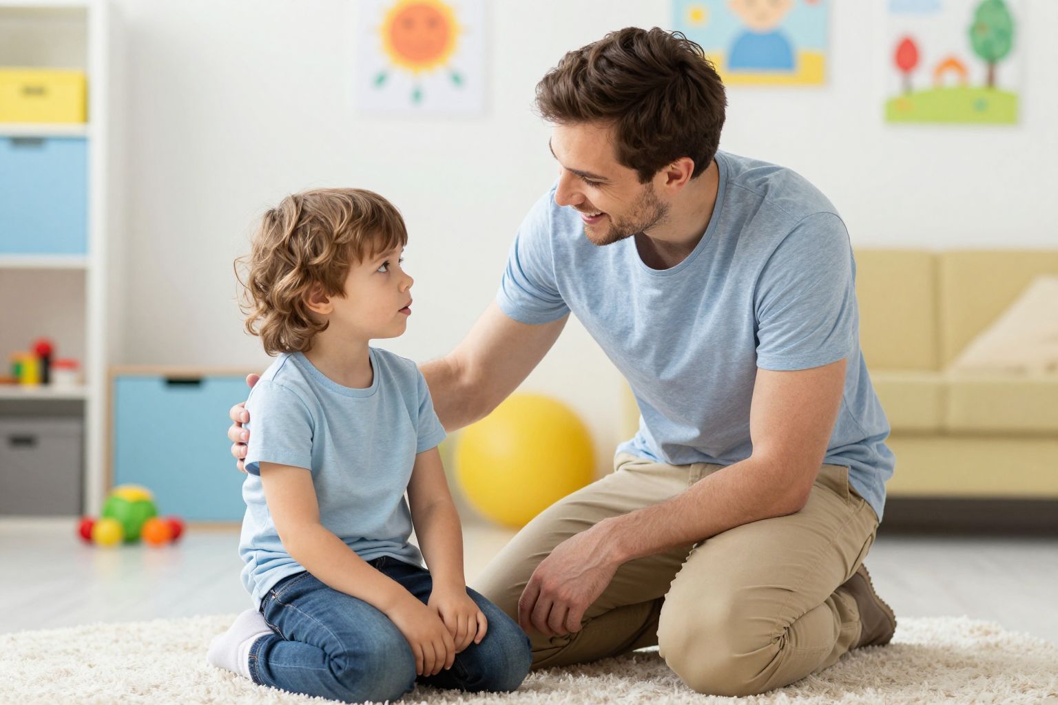 A szülők szorongása erősen hat a gyermek érzéseire.