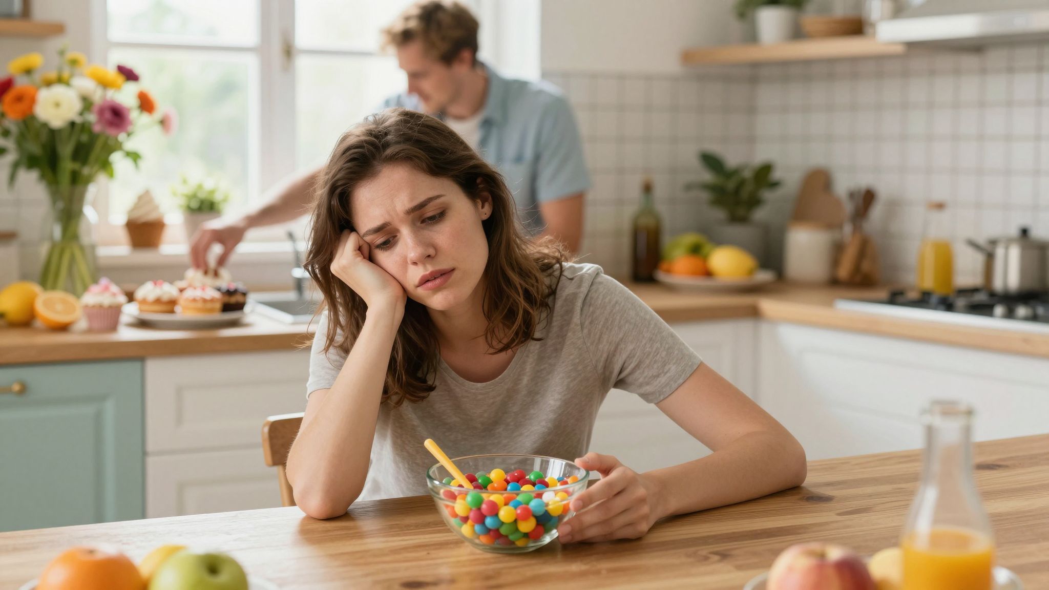 Az alváshiány fokozza az édességek utáni vágyat.