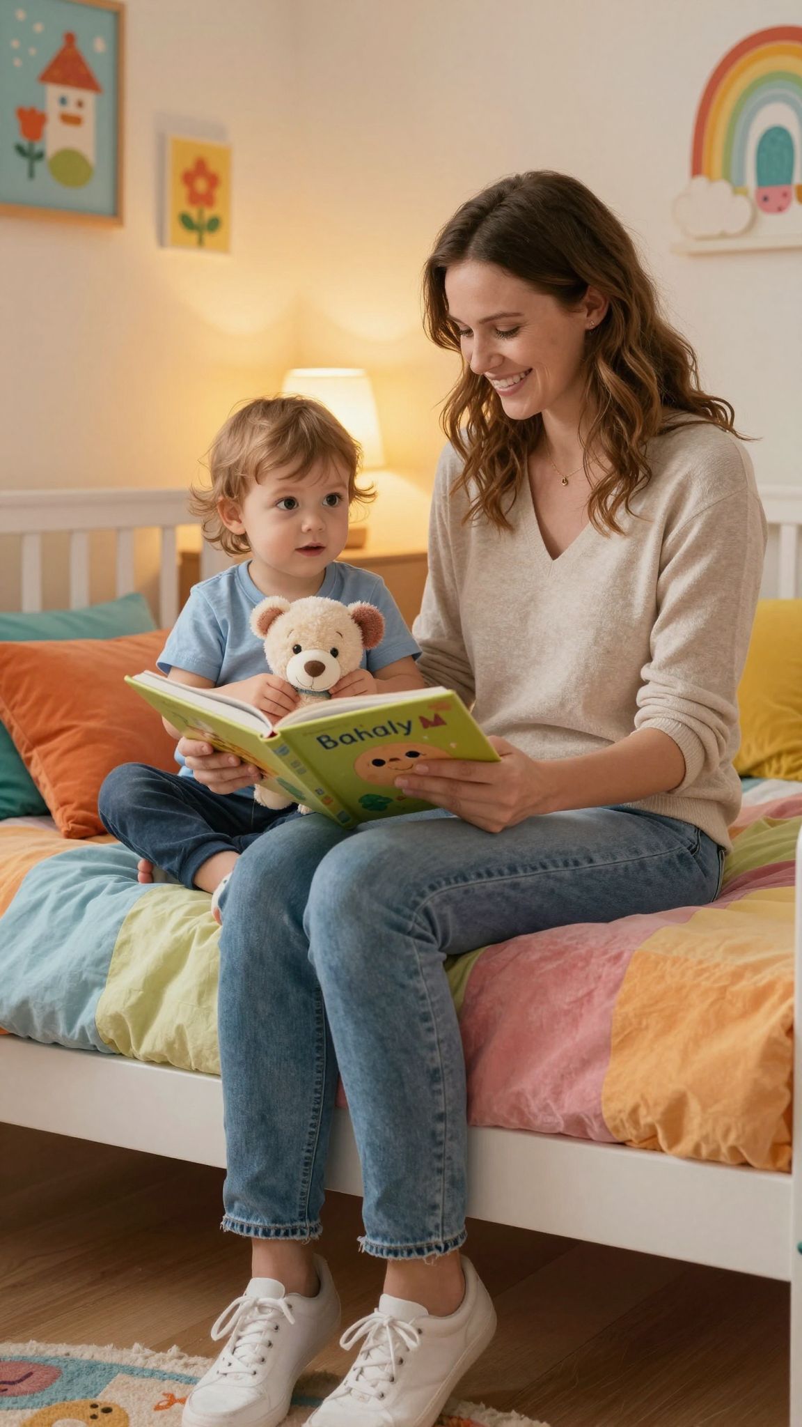 Éjszakai ébredések csökkenthetők átmeneti biztonságérzet növelésével.