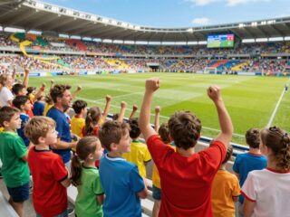 Az első meccs a stadionban: tippek és tanácsok kisgyerekes szülőknek