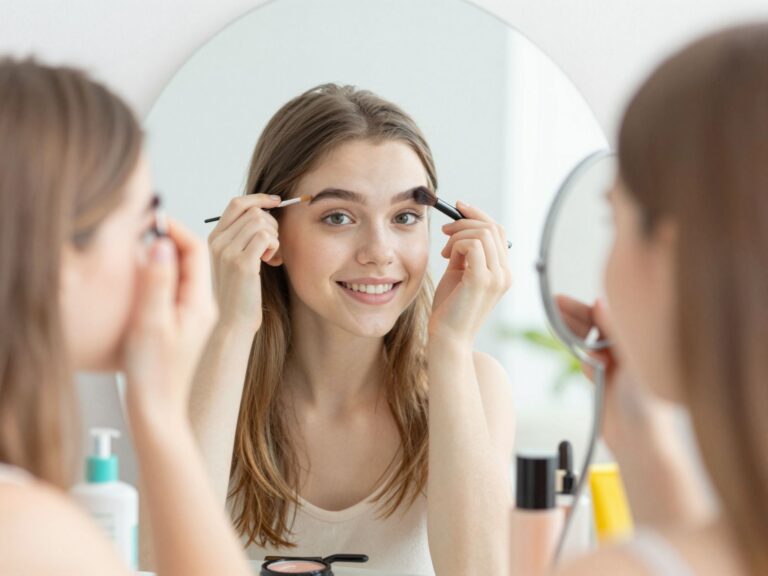 Az első szemöldökszedés: útmutató tiniknek a természetes és ápolt szemöldökért