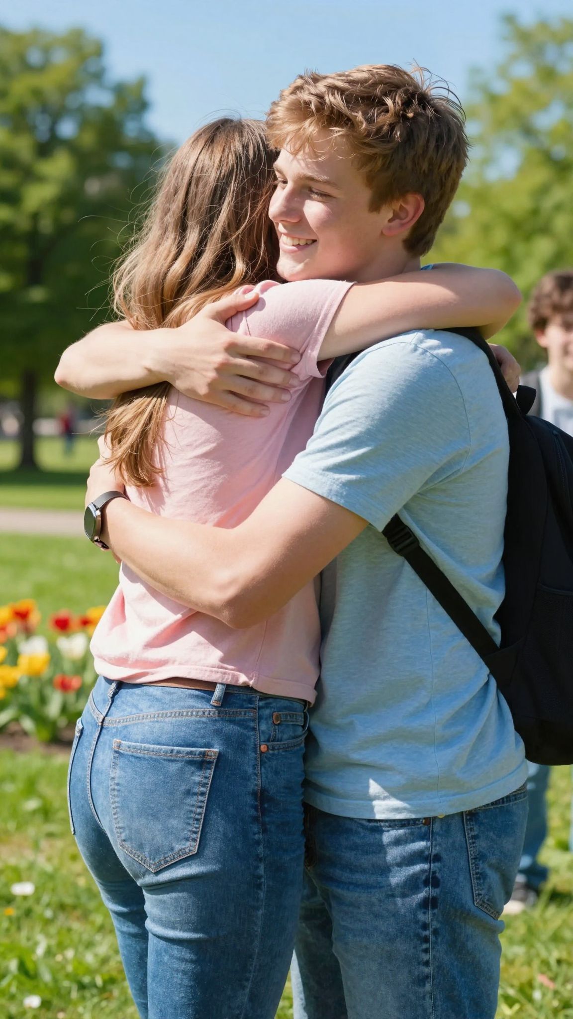 Az ölelés segít a serdülők érzelmi stabilitásában.