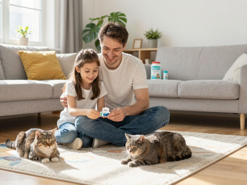 Baba és macska egy fedél alatt: Mire figyelj a higiénia és az allergia miatt?