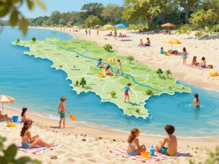 Balatoni nyaralás gyerekekkel: térképen a legszuperebb strandok és élmények