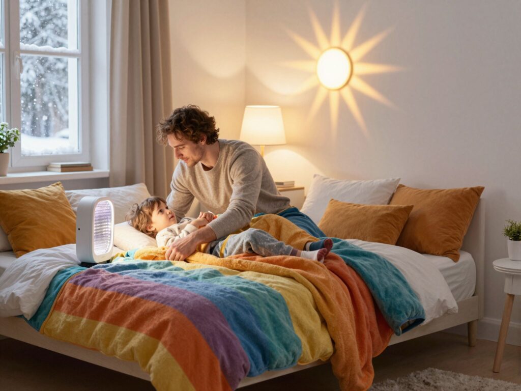 Elég alvás télen: rutinok, fényterápia és szobahőmérséklet gyerekbarátan