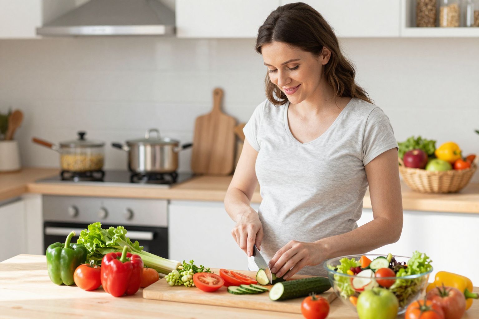 A kismamáknak elengedhetetlen a nyers ételek kerülése.