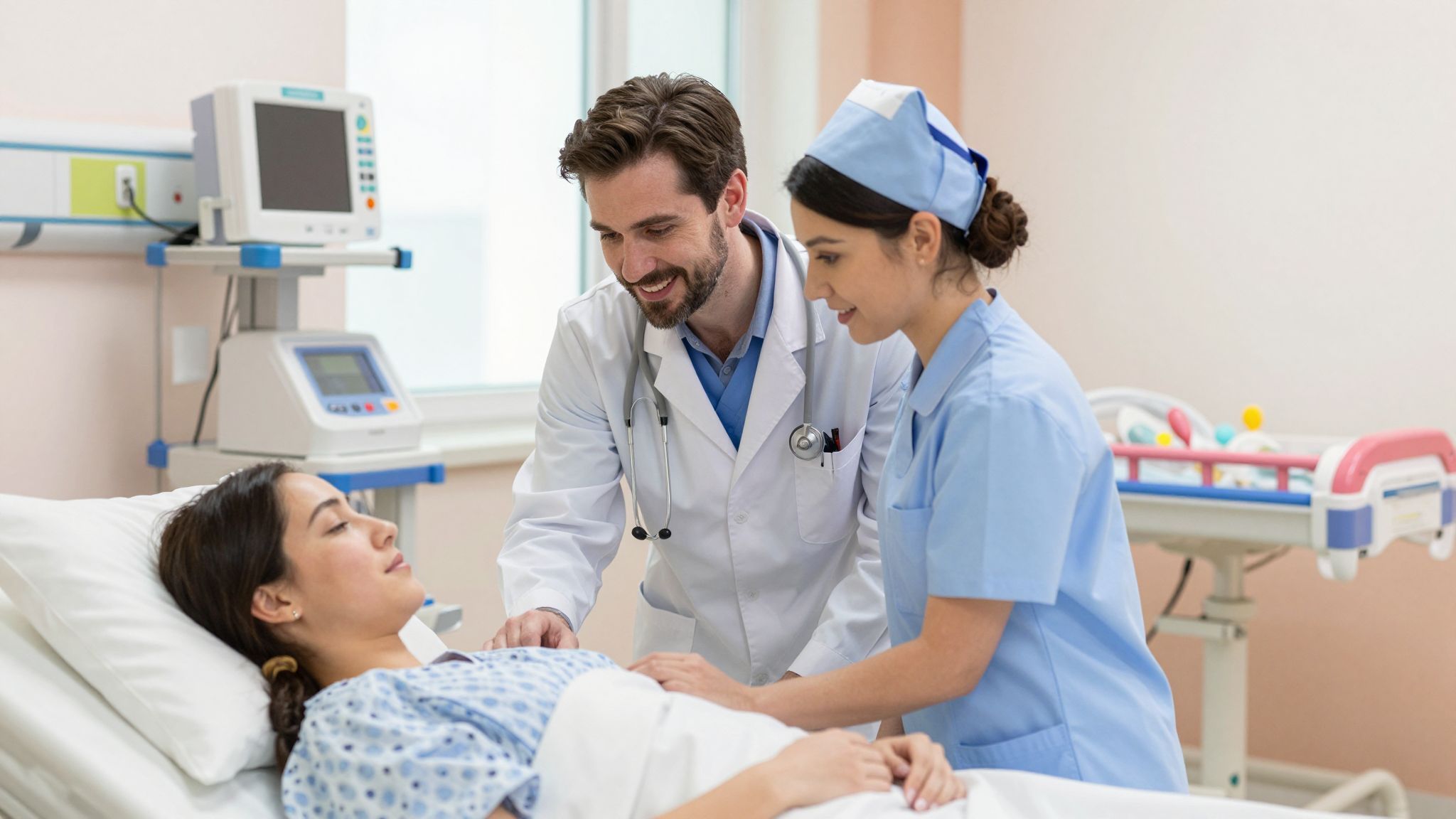 A kórházi megfigyelés kulcsfontosságú a korai szülésnél.