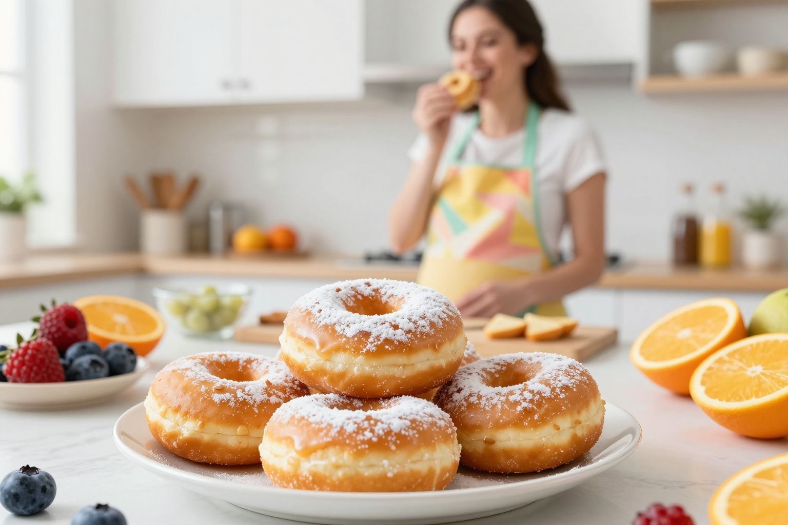 Kismamák is élvezhetik a fánkot mértékkel.