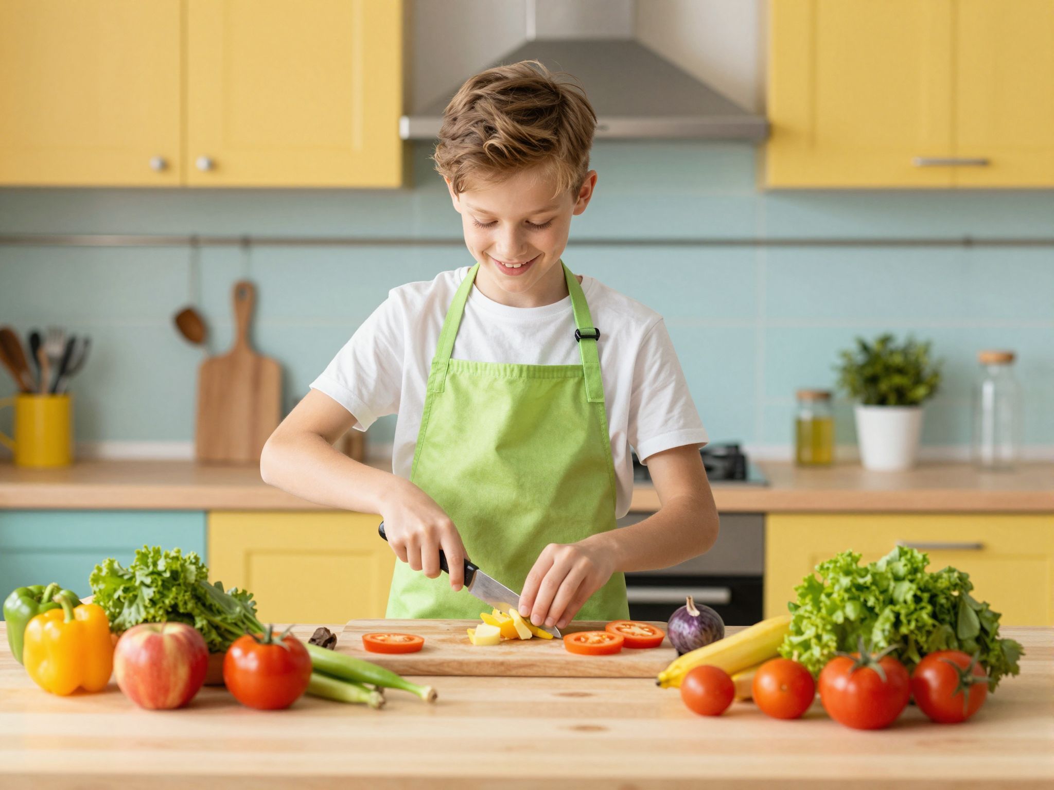 Fontos a tűz és éles eszközök használatának megértése.