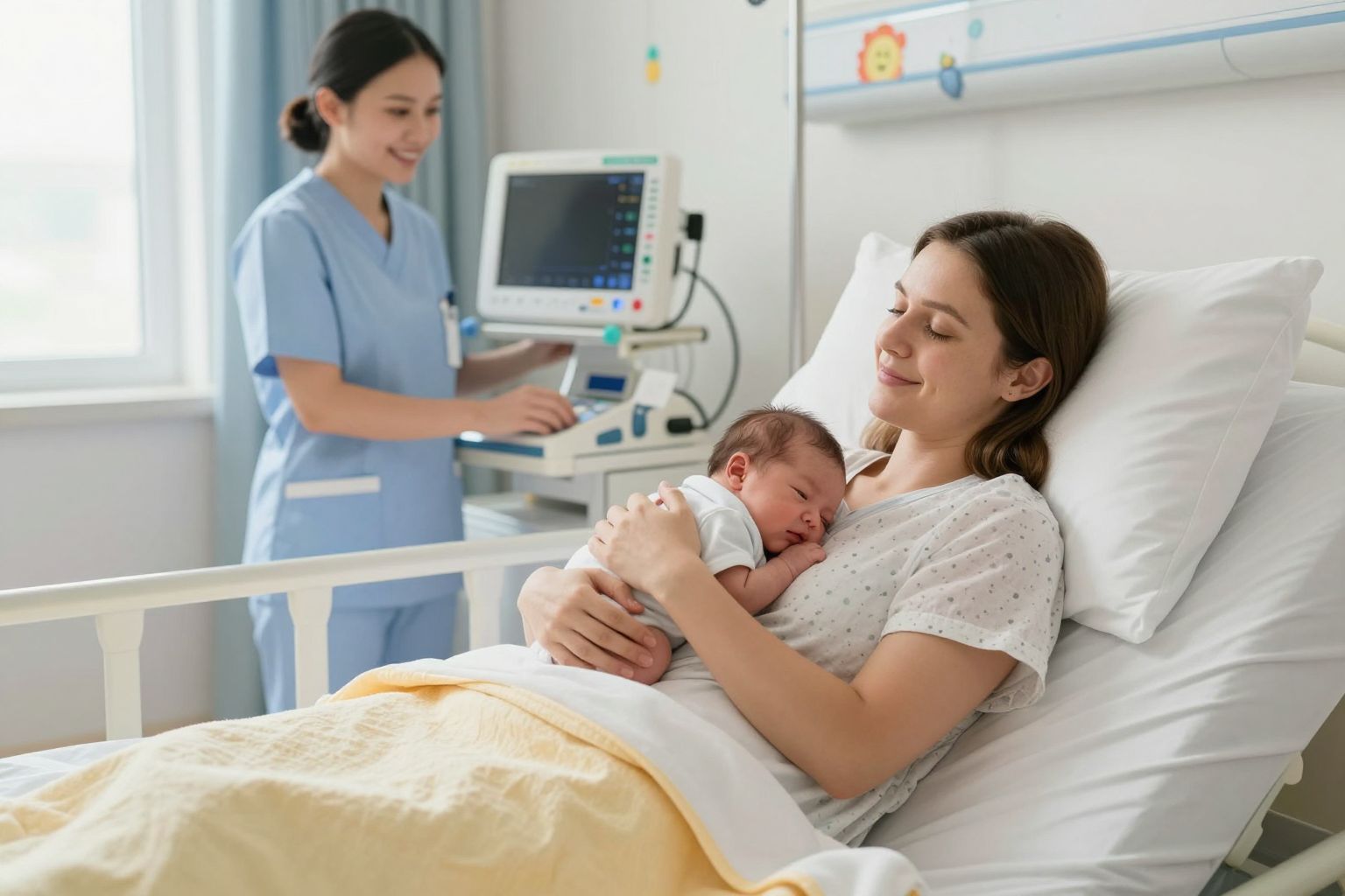 A szülés utáni vérzés normális, de figyelni kell rá.