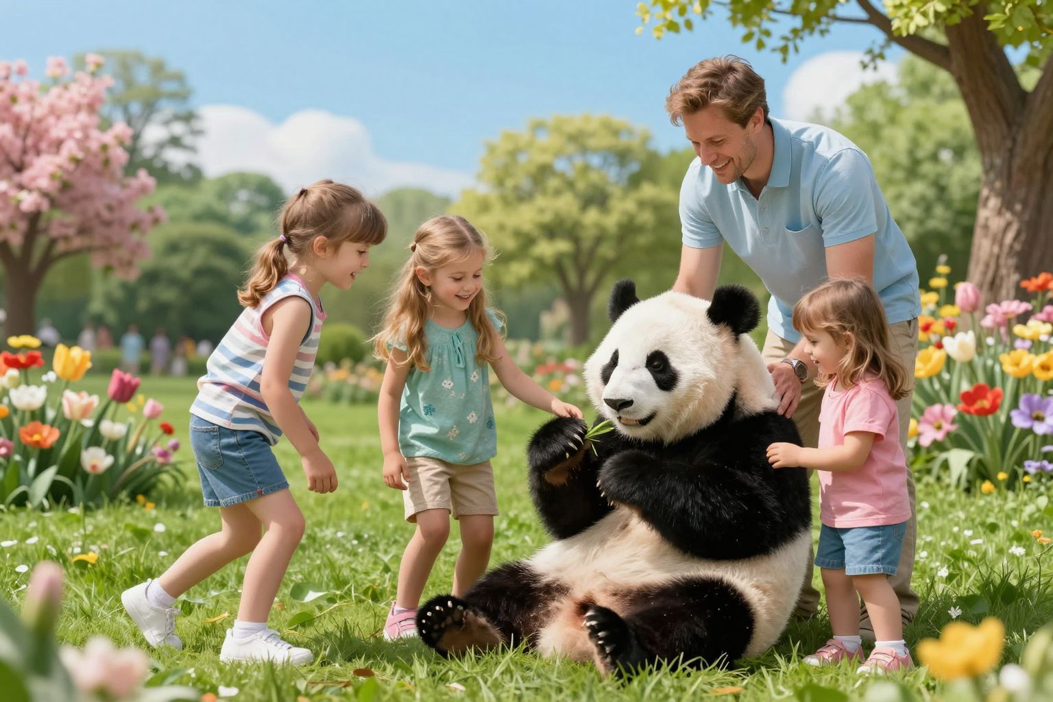 A panda-szülői stílus támogatja a gyerekek önállóságát.