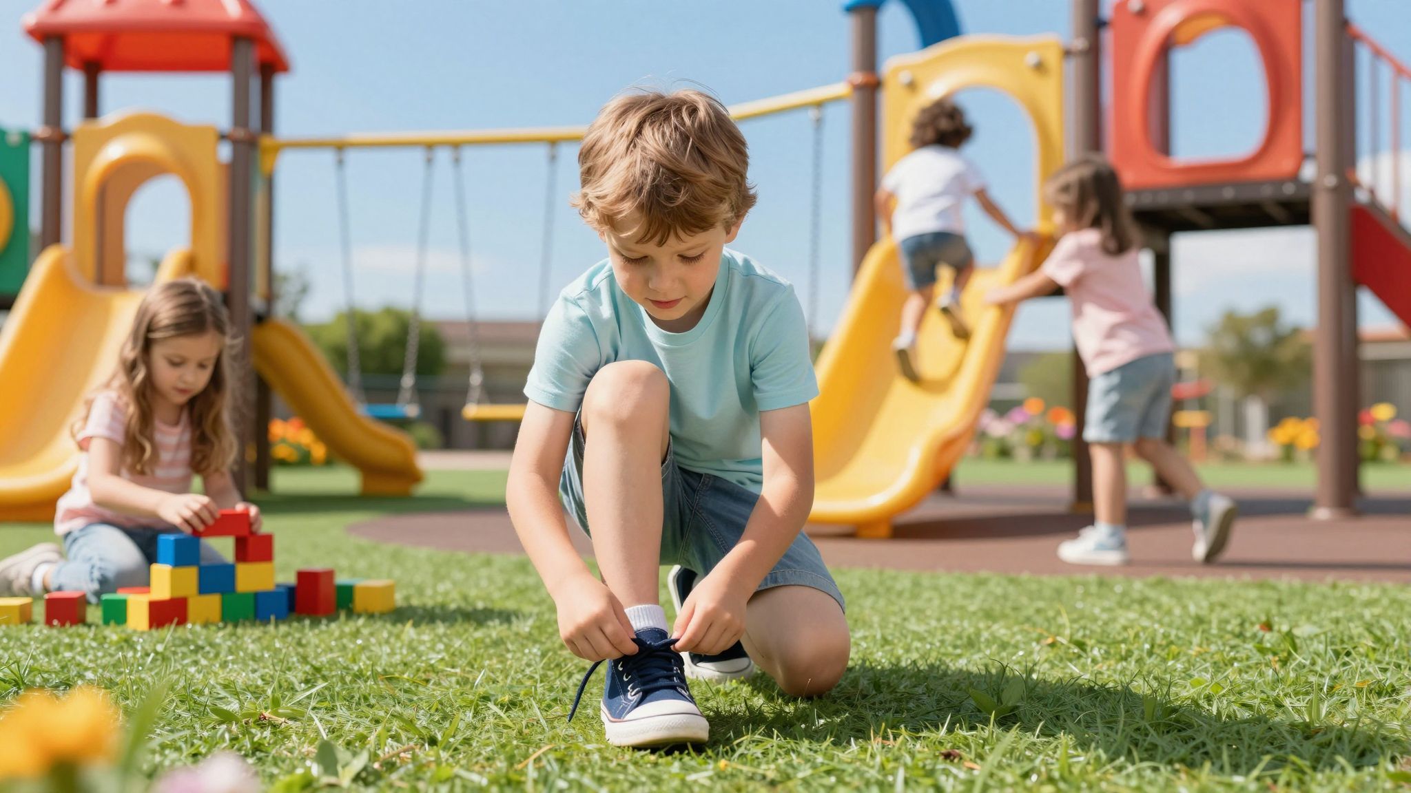 A gyerekek önálló lekötése fejleszti a kreativitásukat.