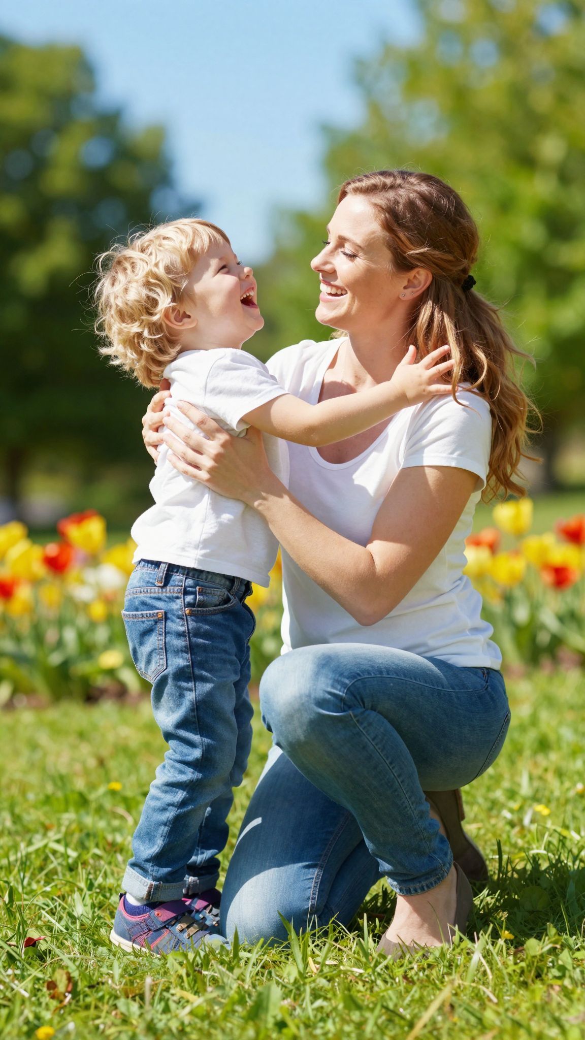 A stabil kötelék segíti a gyermek érzelmi fejlődését.